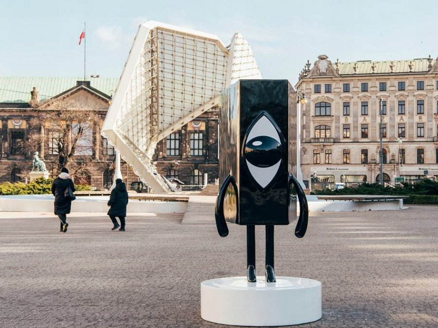 Maskotka plebiscytu - Readera