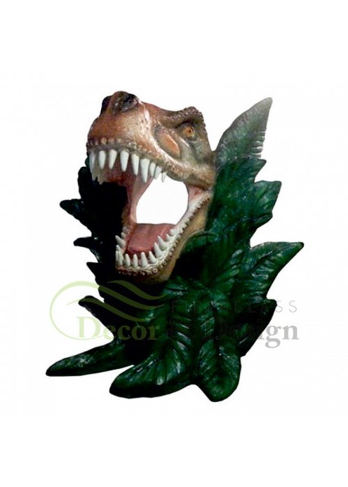 Figura dekoracyjna Foto Głowa T-Rex