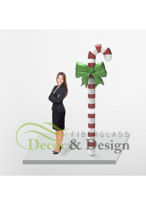 Figura dekoracyjna Cukrowa laska z kokardą 200