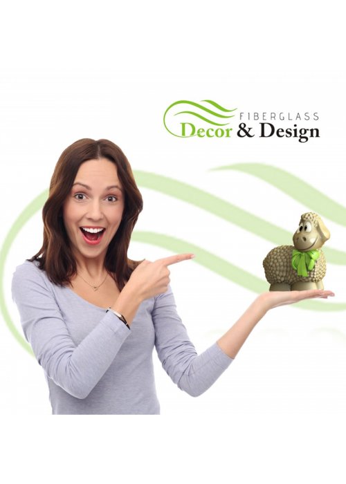 Figura dekoracyjna Baranek Wielkanocny mały