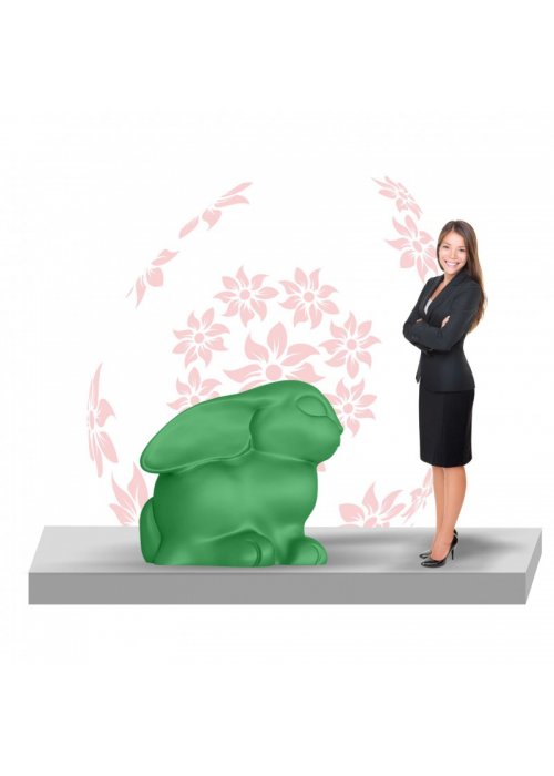 Figura dekoracyjna Zając Wielkanocny_W2 L