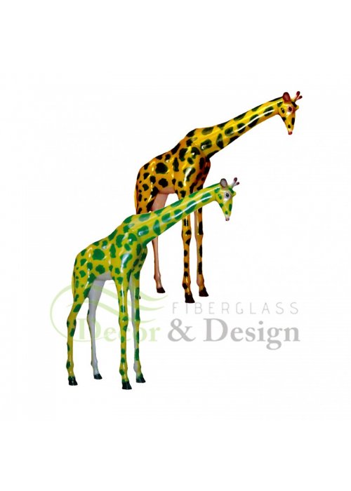 Figura dekoracyjna Żyrafa średnia